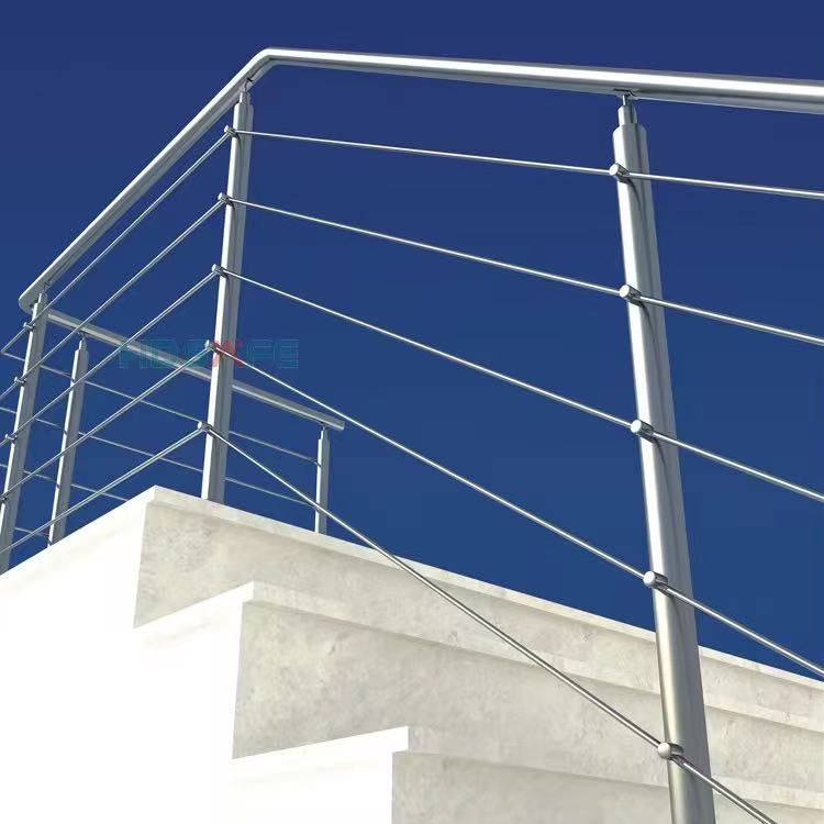 HDSAFE Modern Glass Handrail Deck Base Shoe Patio Glass Railing