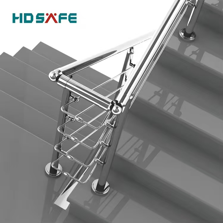 Led Lighted Frameless Aluminium Glass U Channel Railing System