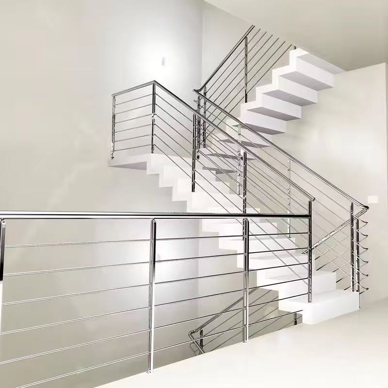 Led Lighted Frameless Aluminium Glass U Channel Railing System